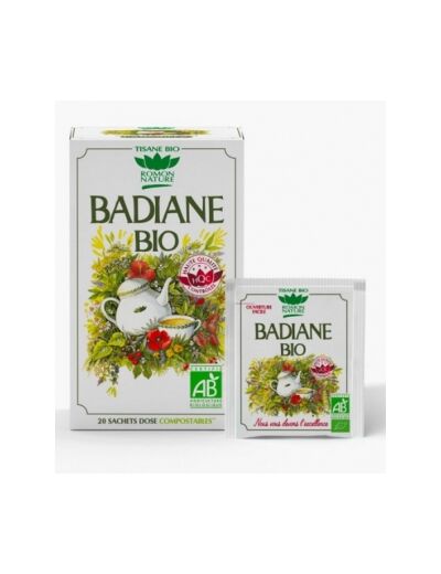 Tisane Badiane bio 20 sachets