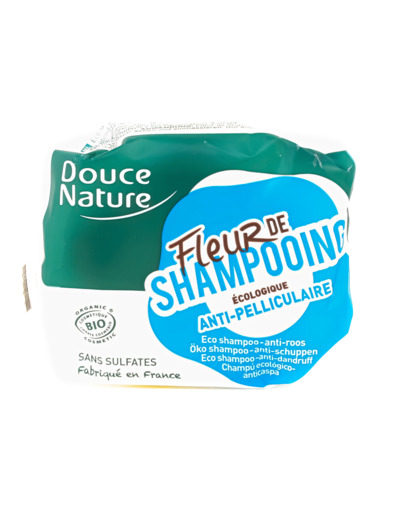 Fleur de Shampooing Ecologique Anti-pelliculaire Ecocert Bio 85g