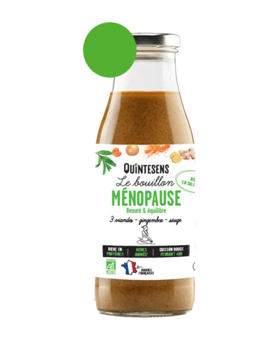 Bouillon Ménopause Bio 240ml Quintesens-Vitalité et Équilibre