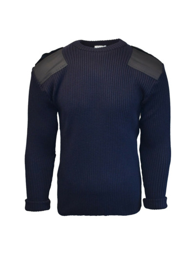 Pull marin Officier 100 % laine, premium, vêtement marine nationale