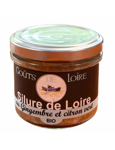 Rillettes de silure au gingembre et citron vert