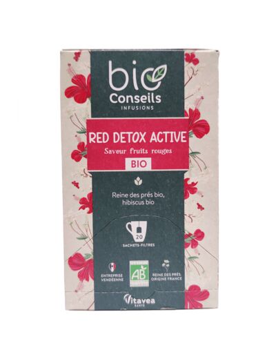 Infusion Red Detox Active Bio 20 Sachets