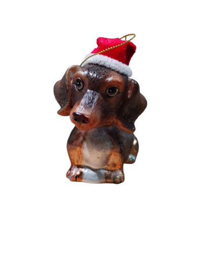 Chien pour sapin de Noël