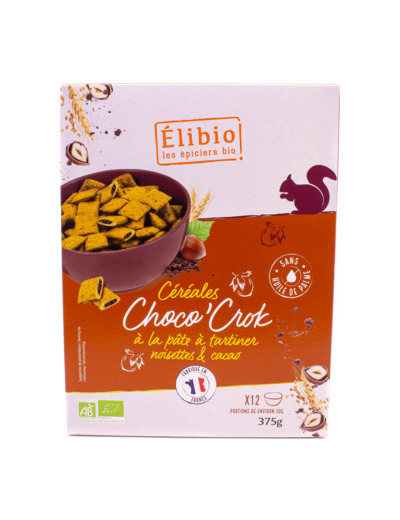 Céréales Déjeuner Choco'Crok Bio 375g