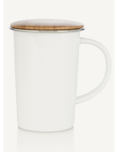 Tisanière porcelaine blanche 400 ml Bredemeijer