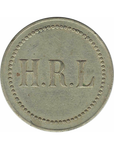 JETON - 25c (25 CENTIMES) H.R.L TTB+