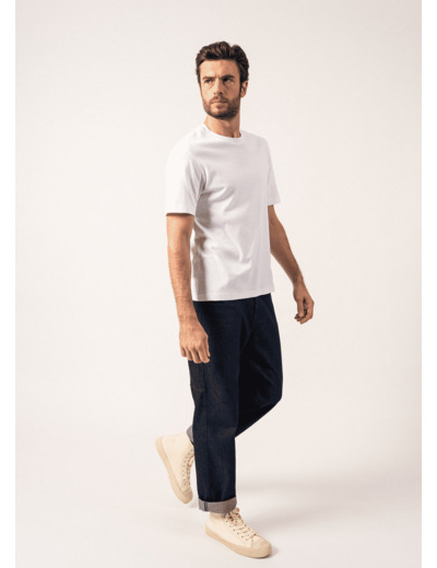 Veste esprit bomber Collège en drap de laine