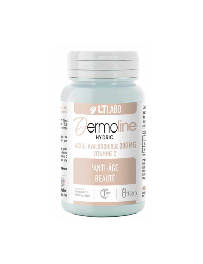 Dermoline Hydric surconcentré 120 gélules Acide Hyaluronique