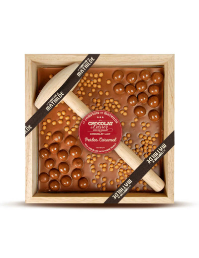 Chocolat A Casser Lait Perles Caramel 350g