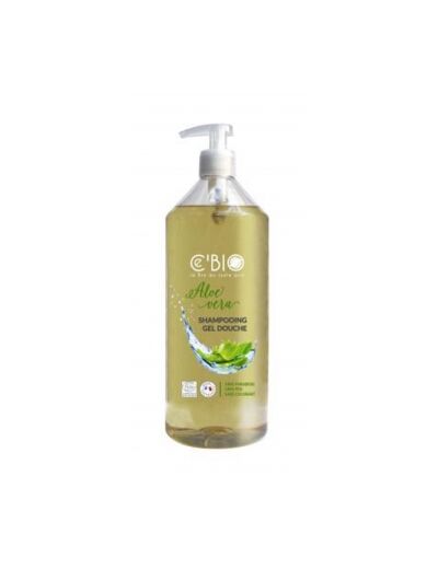 Shampooing gel douche Aloe Vera 1L