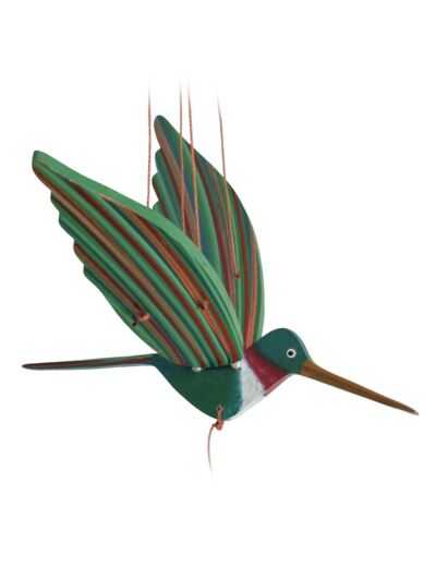 Mobile artisanal Colibri Vert