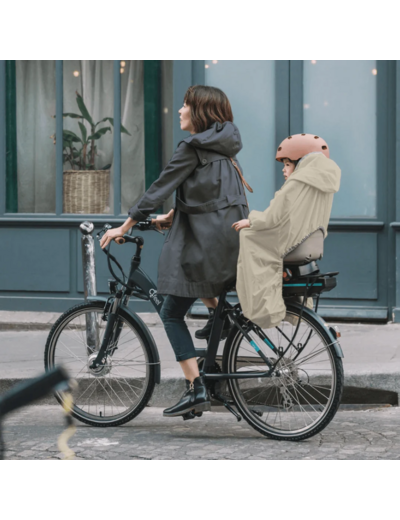Imperméable enfant pour siège vélo