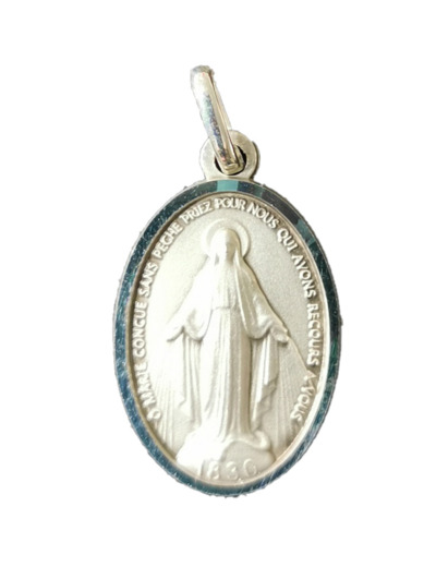 Médaille 19mm en Argent 925 - MIRACULEUSE