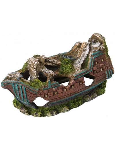 Décors épave AQUA DELLA Shipwreck pour aquarium
