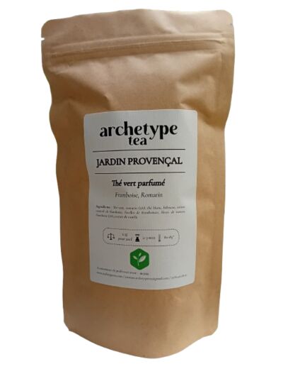 Jardin Provençal-Thé vert parfumé-100g-Archetype Tea