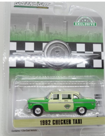 Checker Taxi 1982 - 1/64 - Greenlight