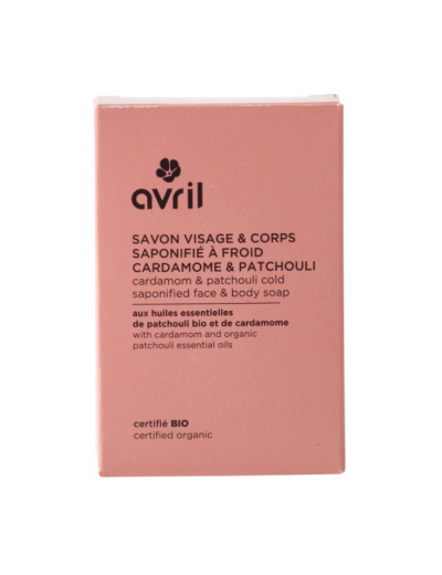 Savon à froid visage et corps Cardamome Patchouli 100g