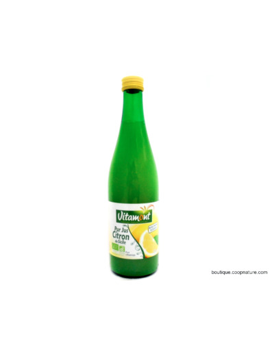 Jus de Citron de Sicile Bio 50cl