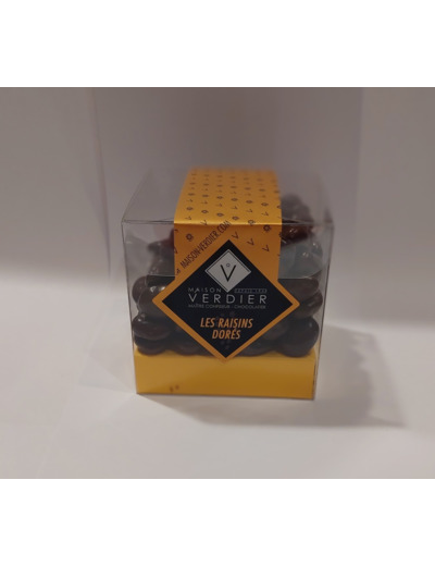 Raisins Dorés© au Vouvray, cube de 100g