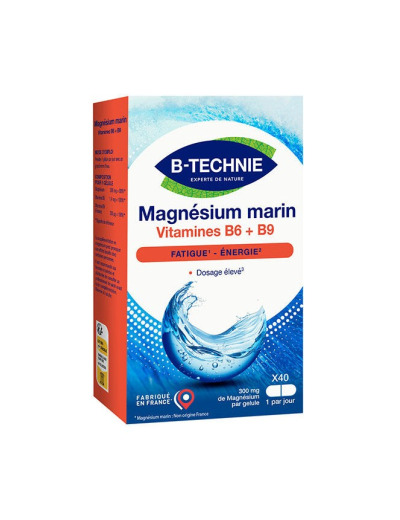 Magnésium Marin B6 B technie 100 gélules