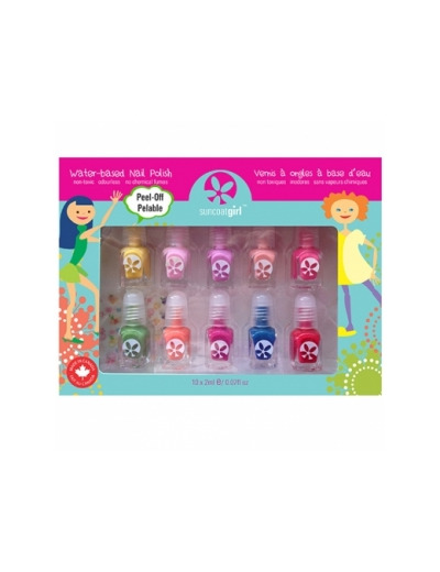 Kit party palette 10 mini vernis 2ml