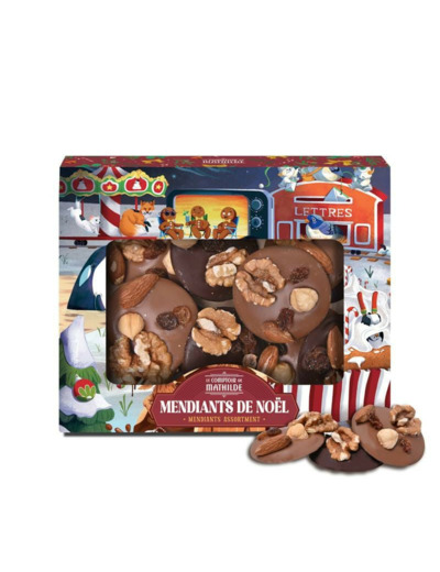 Coffret Mendiants de Noël