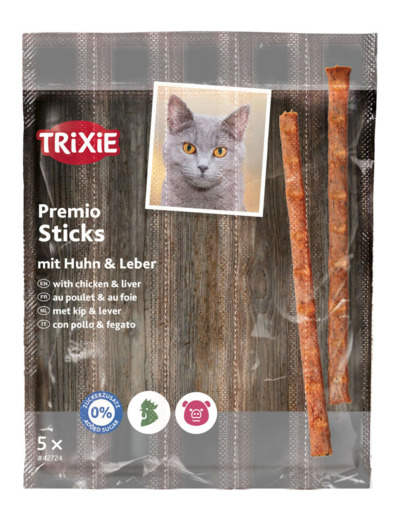 Friandises Sticks à la poulet & foie - 5 pcs