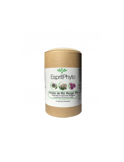 Levure de riz rouge bio 120 comprimés