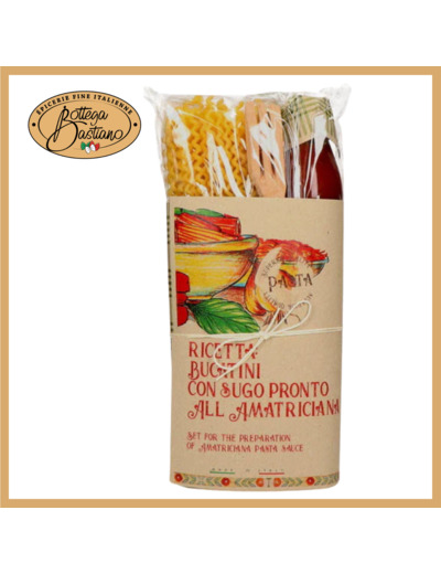 Kit pates bucatini & all amatriciana 420g