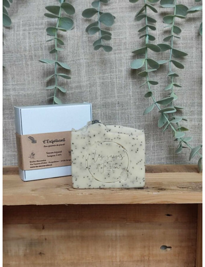 Savon aux graines de pavot – Exfoliation douce