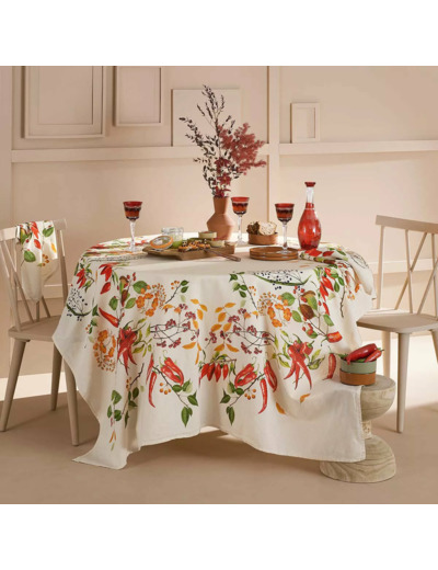 Nappe PIMENTS DOUX CALIENTE Garnier Thiebaut