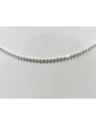 Chaîne en Argent 925 - 50cm- Maille PERLE