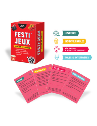 Festi'Jeux - Cinéma et Séries: Plus de 600 questions pour les fans de cinéma !