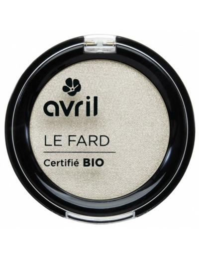 Fard à paupières "Ivoire Nacré" certifié bio