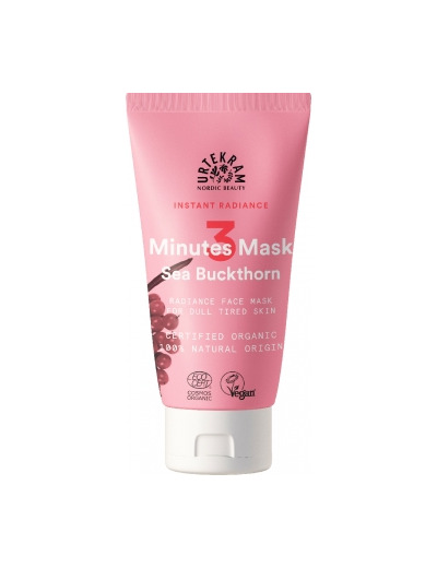 Masque 3 minutes teint radieux à l'Argousier pour peaux ternes et fatiguées 75ml