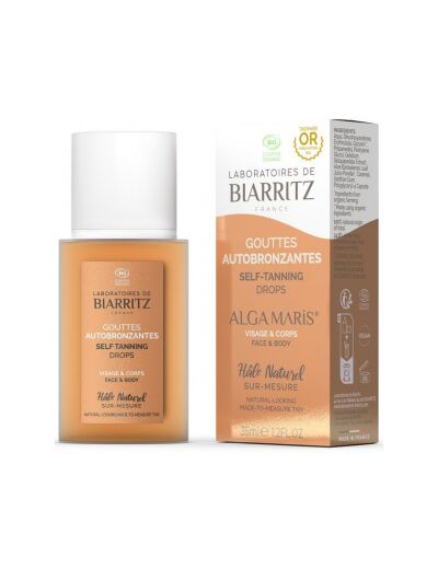 Gouttes autobronzantes visage et corps Hâle Naturel 35ml