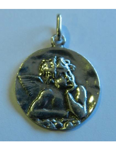 Médaille 20mm en Argent 925 - ANGE