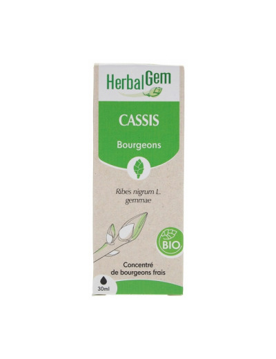 Cassis bio Flacon compte gouttes 30ml