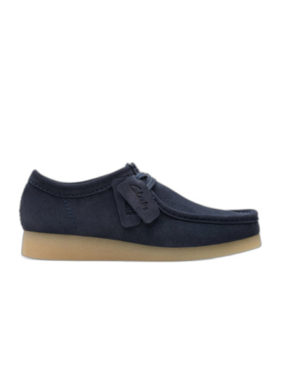 Chaussures CLARKS Wallabee Evo Navy Suede