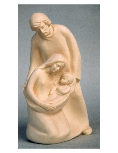 Ste Famille 10 cm bois naturel- BLOC