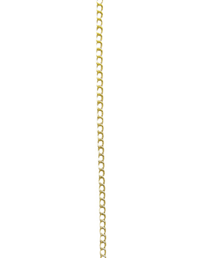 Collier 50cm en Métal Doré - GOURMETTE