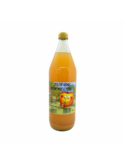 Jus de pomme citron