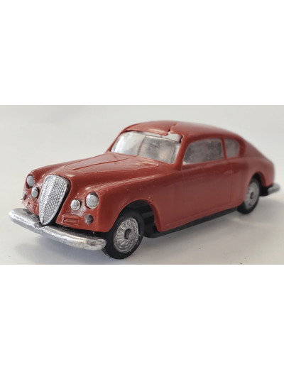 LANCIA AURELIA GT BORDEAUX NOREV PLASTIQUE 1/43 SANS BOITE ( VOIR ETAT )