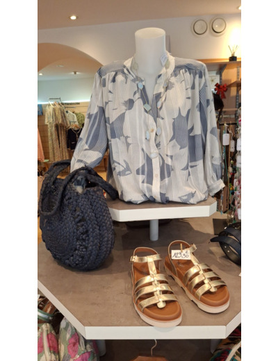 blouse Jolie Julie en voile de coton