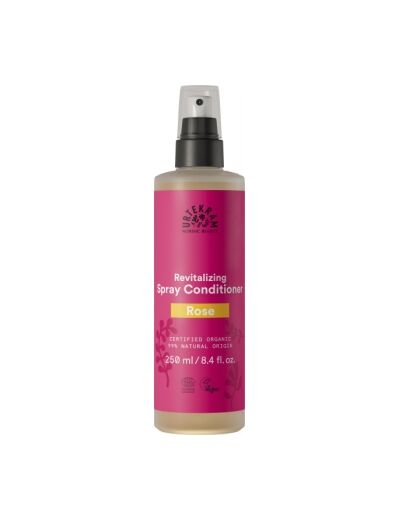 Spray cheveux revitalisant sans rinçage à la Rose 250ml