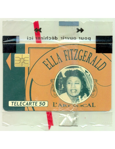 TELECARTE NSB 50 UNITE 11/91 ELLA FITZGERALD F209