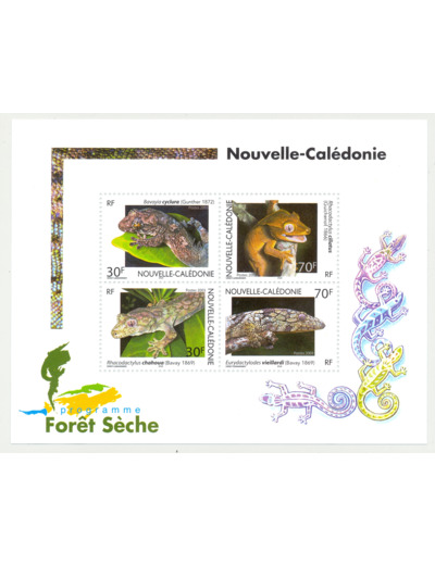 NOUVELLE-CALEDONIE FEUILLET N29 YT 29 FORET SECHE NEUF ** LUXE