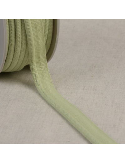 Double passepoil 518 VERT C06 9mm 100%polyester le mètre