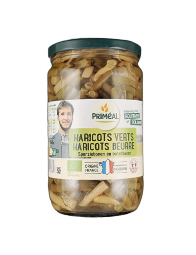 Haricots Verts/Haricots Beurre 660g Bio