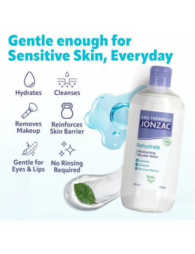 Eau micellaire hydratante 500ml Jonzac - REhydrate